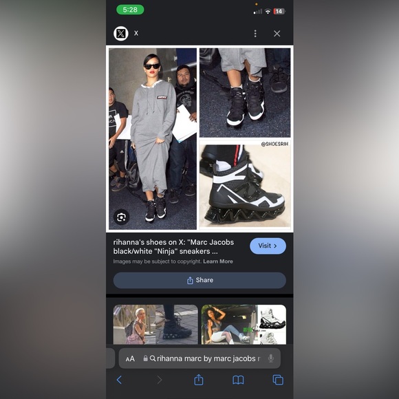 I’m selling a pair of couture mark by Mark Jacobs ninja sneakers - Picture 9 of 10